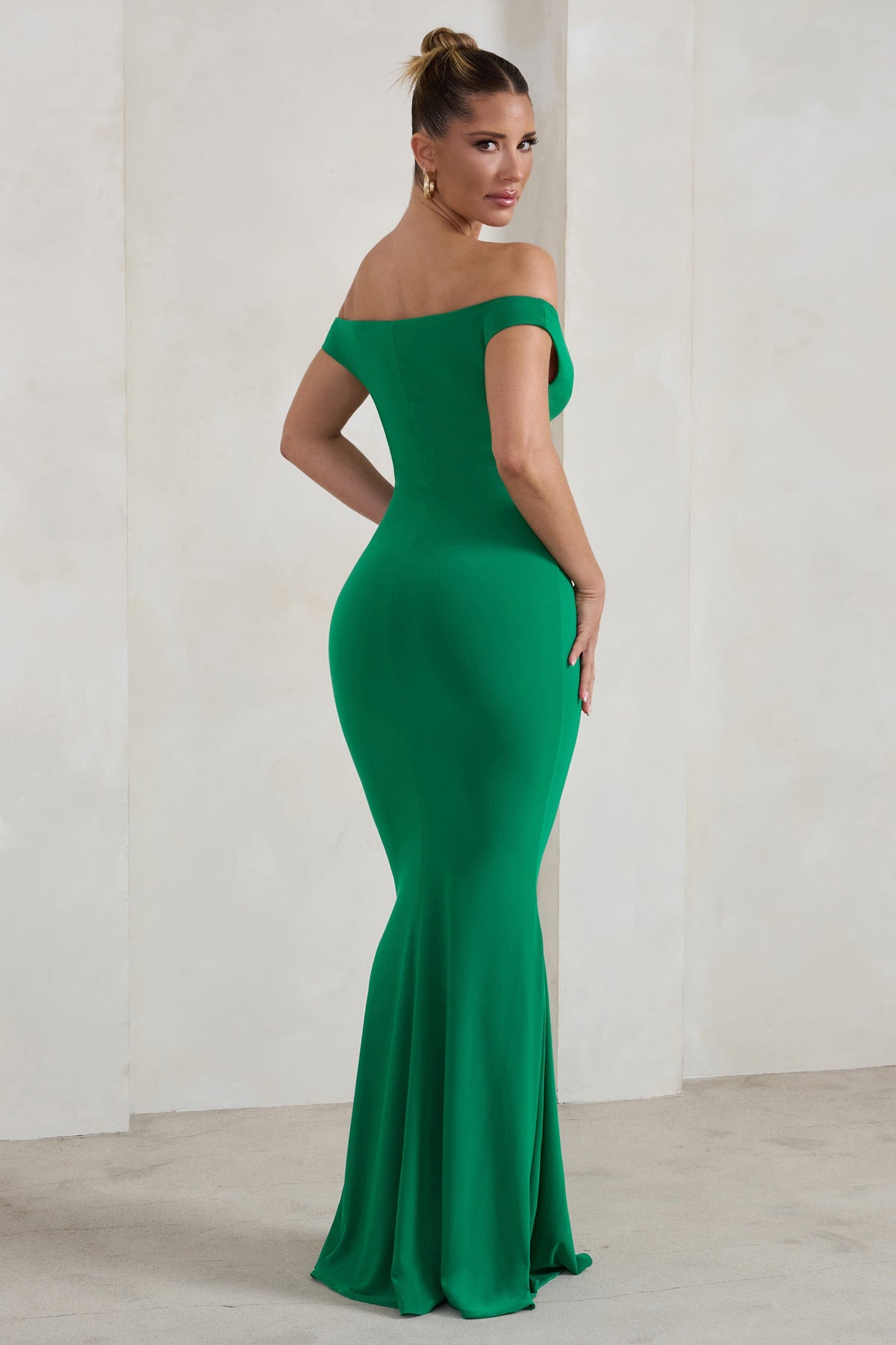 jade green dress
